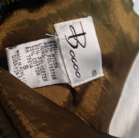 80s Granny Shoulder Pad Windbreaker Bocoo Size 8 Jacket - Picture 9 of 10